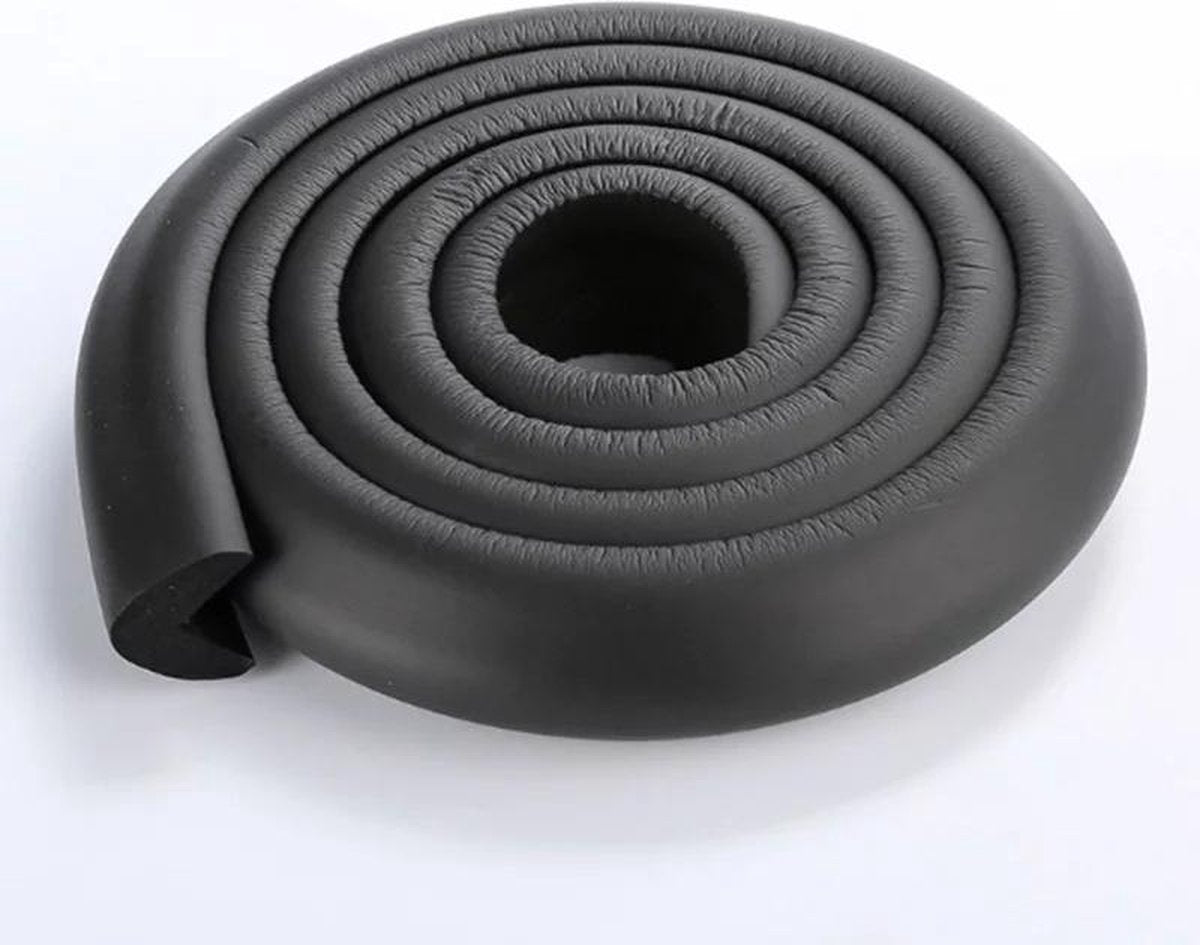 LOUZIR Stootrand foam - rand beschermer - rand bescherming - tafelbeschermer - kids/kinder safety - baby safety - veiligheid - tafelhoek - tafelrand - omrander - stootkussen - stootrand - ledikant
