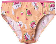 Good Mood Meisjes Slip - Watermeloen Kat - 122/128
