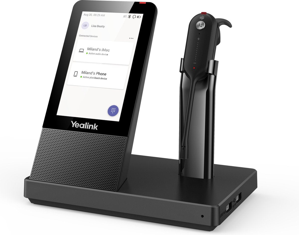 Yealink WH67 DECT Draadloze Headset UC