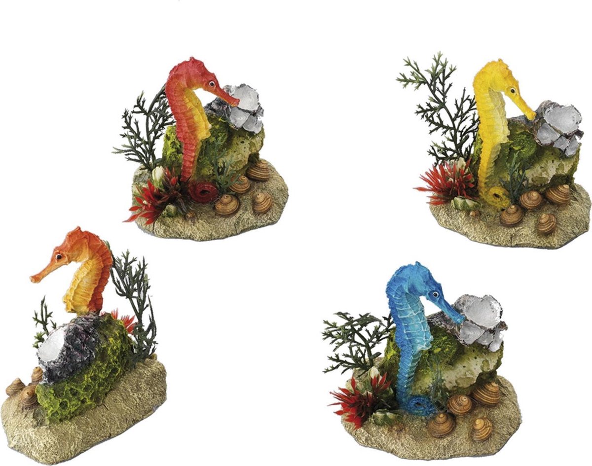 Ebi Decor Zeepaardjes 9x6x10.5 cm Assorti