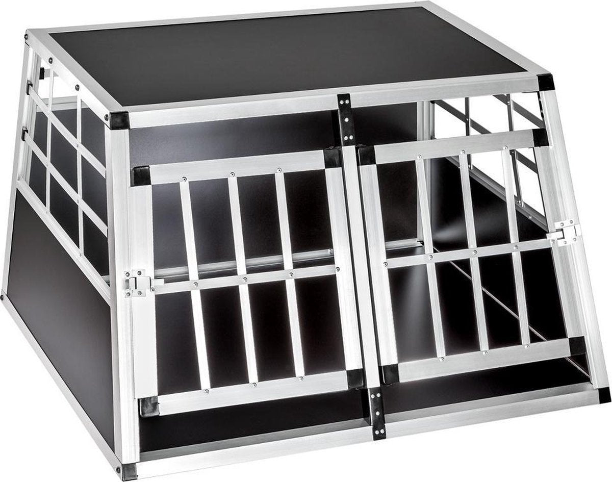 Tectake Autobench - Hondenbench - 89 x 69 x 50 cm