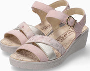 Mobils by Mephisto PIETRA dames sandaal - roze - breed leest - maat 39