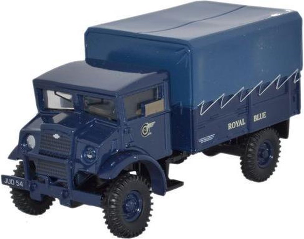 OXFORD CMP LAA TRACTOR 'ROYAL BLUE' schaalmodel 1:76