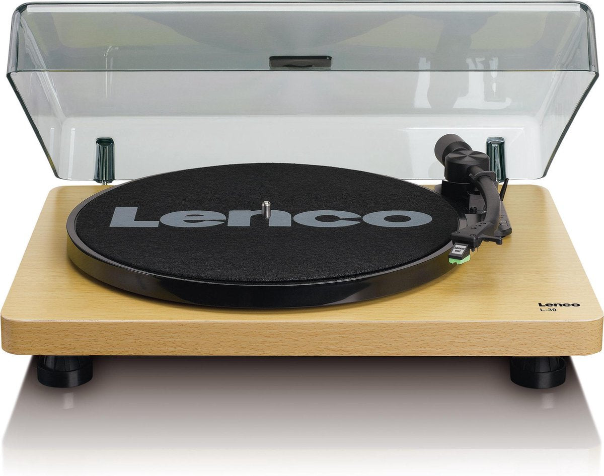Lenco L-30WD - Platenspeler met auto-stop en USB aansluiting - Hout