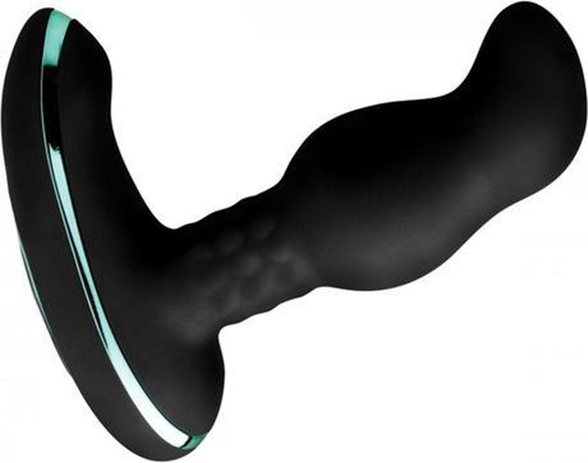 Rimsation Prostaatvibrator Met Roterende Kralen - CleanStream - Zwart - Vibrator Anaal