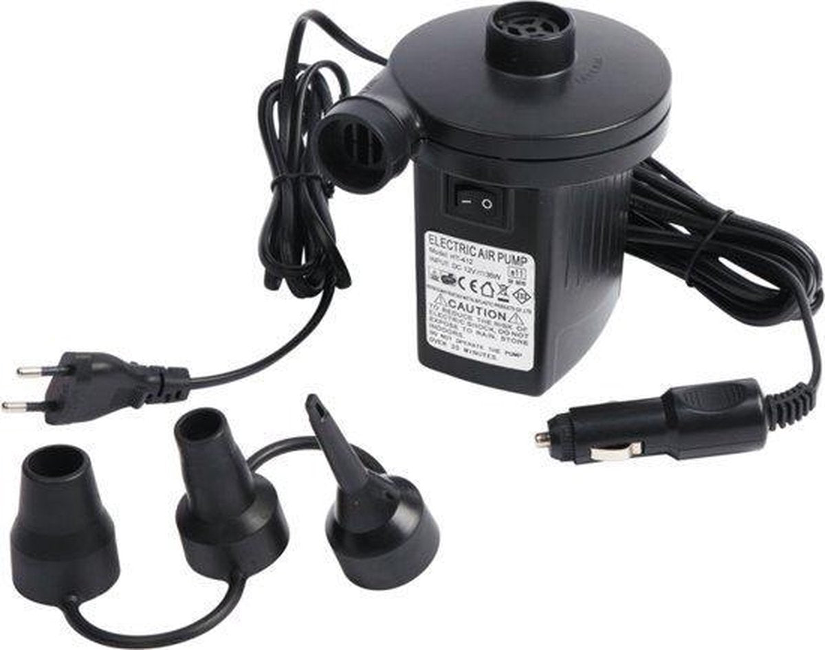 Electrische luchtbedpomp - 12/230 Volt - 230 Liter/min