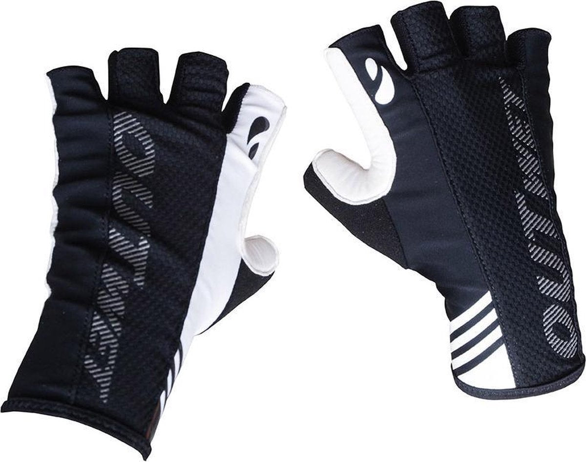 Outwet Winterhandschoen Leder Dirty Drive zwart/wit S/M