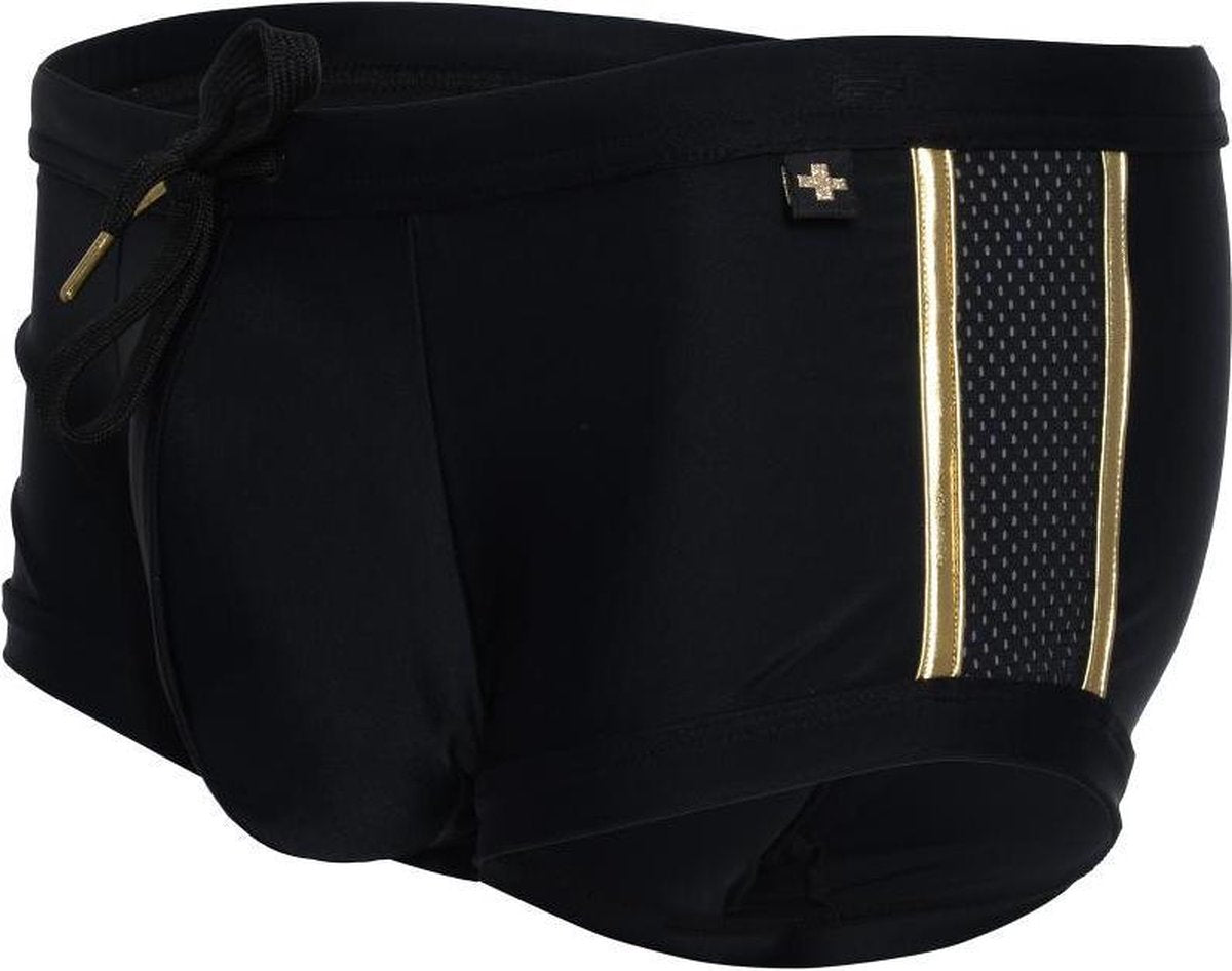 Andrew Christian Impact Mesh Trunk Zwembroek Zwart - MAAT M - Heren Ondergoed - Boxershort voor Man - Mannen Boxershort