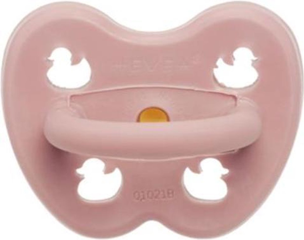 HEVEA | Speen Rond | Baby Blush | 3-36 maanden | Natuurrubber