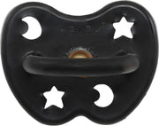 HEVEA speen rond Outer Space Black 3-36 mnd