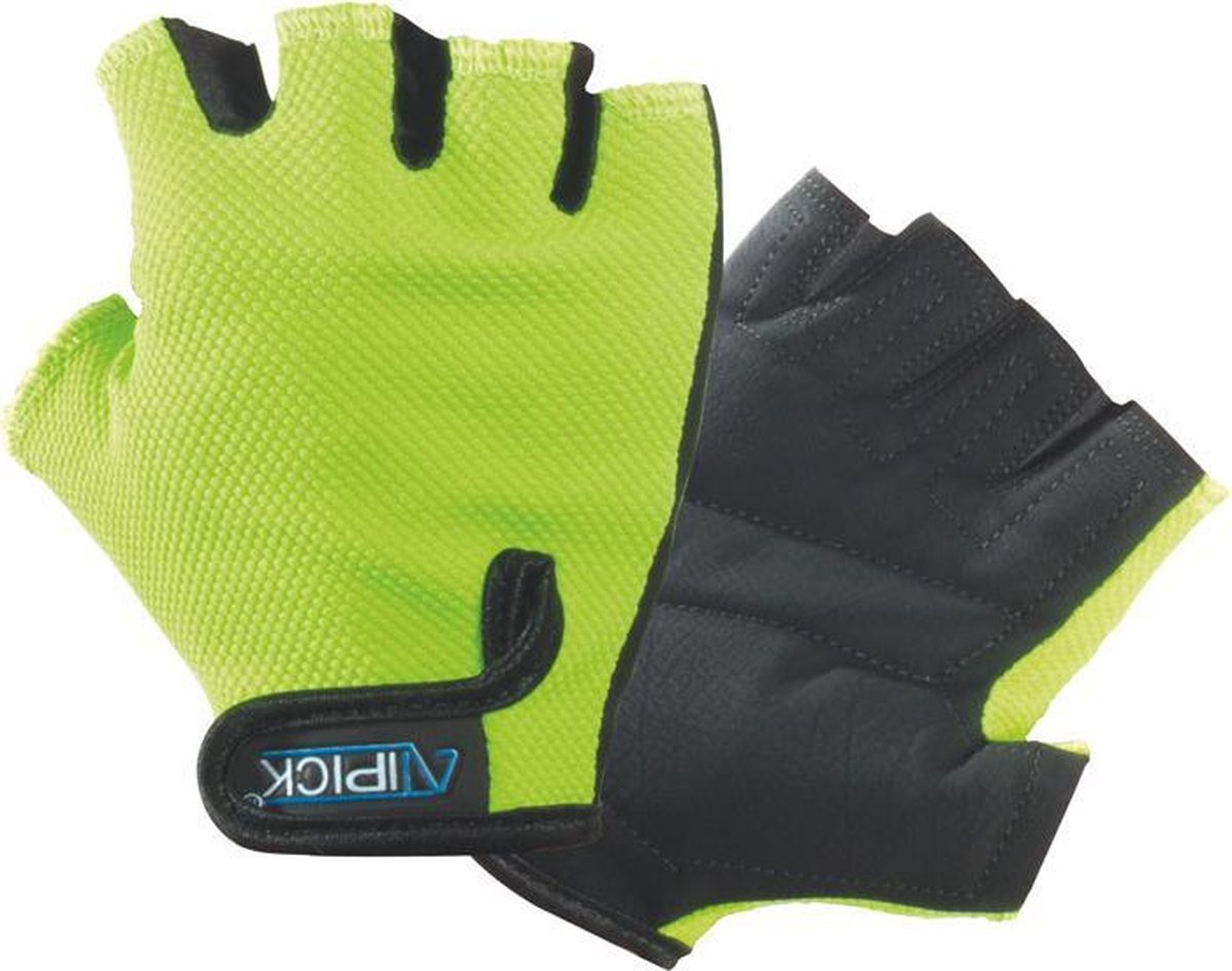 Atipick Fitnesshandschoenen At-fluor Polyester Groen Maat M