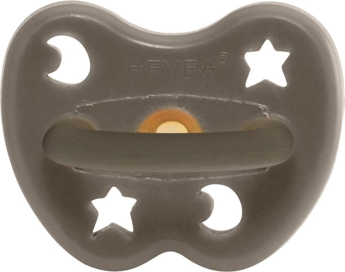 HEVEA speen orthodontisch Shitake 0-3 mnd