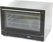 Heteluchtoven 400V - 4 Trays 60 x 40 cm - RVS - Variabele Thermostaat tot 300 Graden - Stoomfunctie - Uitneembare Deur - Bakkerij Oven - Maxima