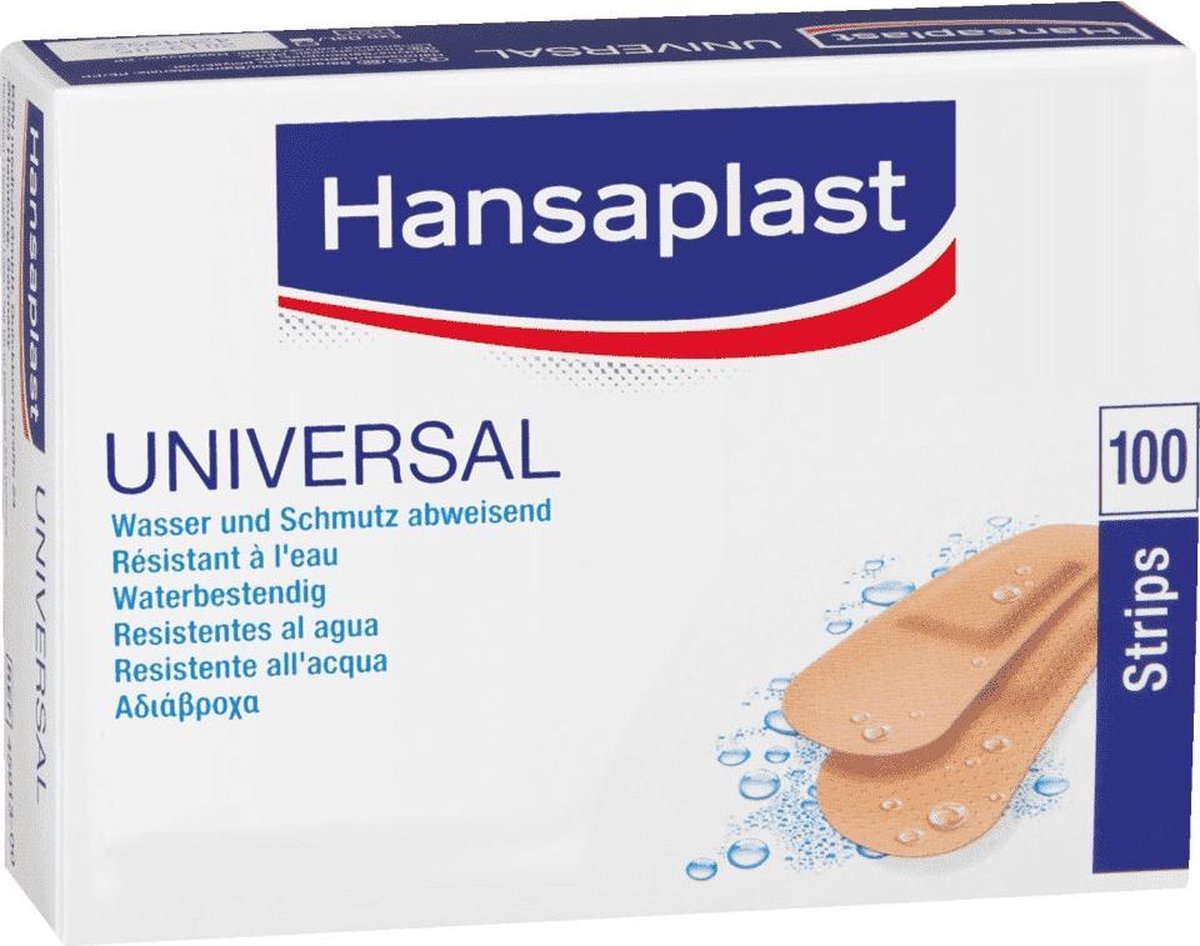 Hansaplast 100Str 1.9X7.2Cmb