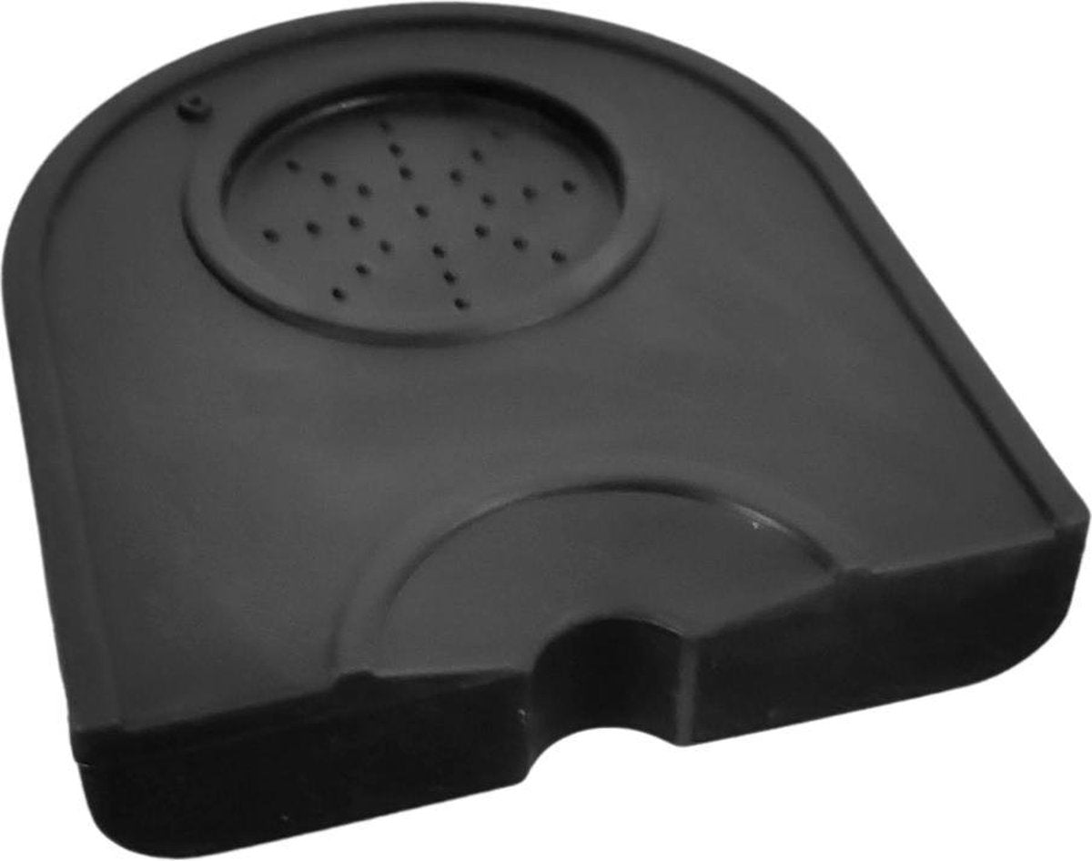 tampermat met hoek - tamper mat - tampingmat - tamperhouder - barista tools - barista-accessoires