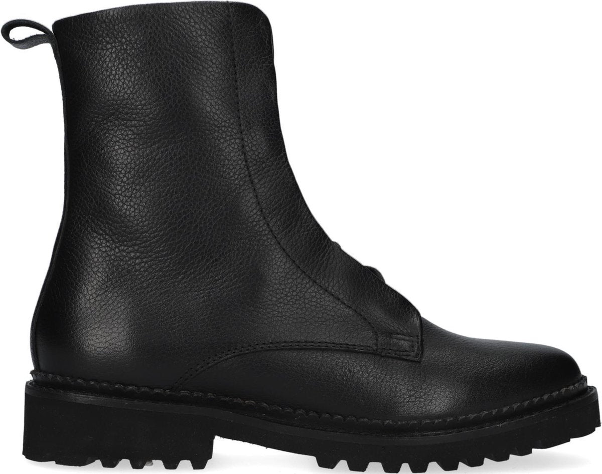 Tango Bee 5136 Veterboots - Laarzen Met Veters - Dames - Zwart - Maat 39