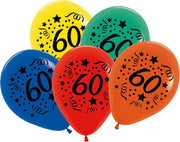Tib Ballonnen Cijfer 60 30 Cm Latex 7 Stuks