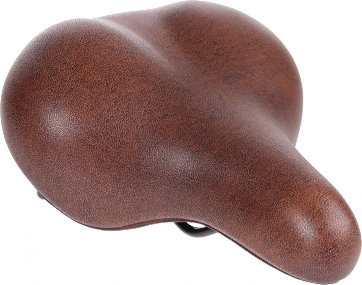 Selle Zadel Stadsfiets Comfort Bruin 27 X 23 Cm