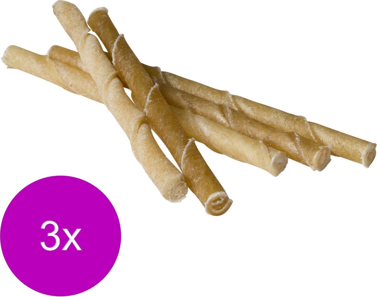 Timo Rund Kauwstaaf - Hondensnacks - 3 x Rund 13 cm 40 stuks Medium