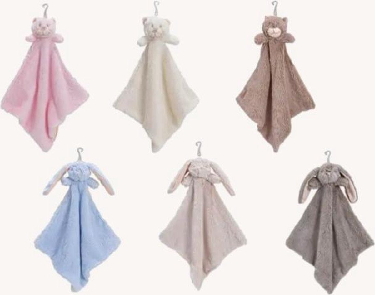 knuffeldoekje konijn diverse kleuren