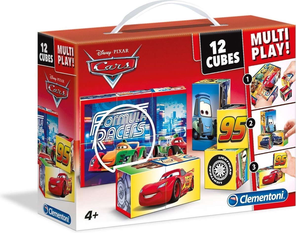 Blokken 12 Multi Play Cars
