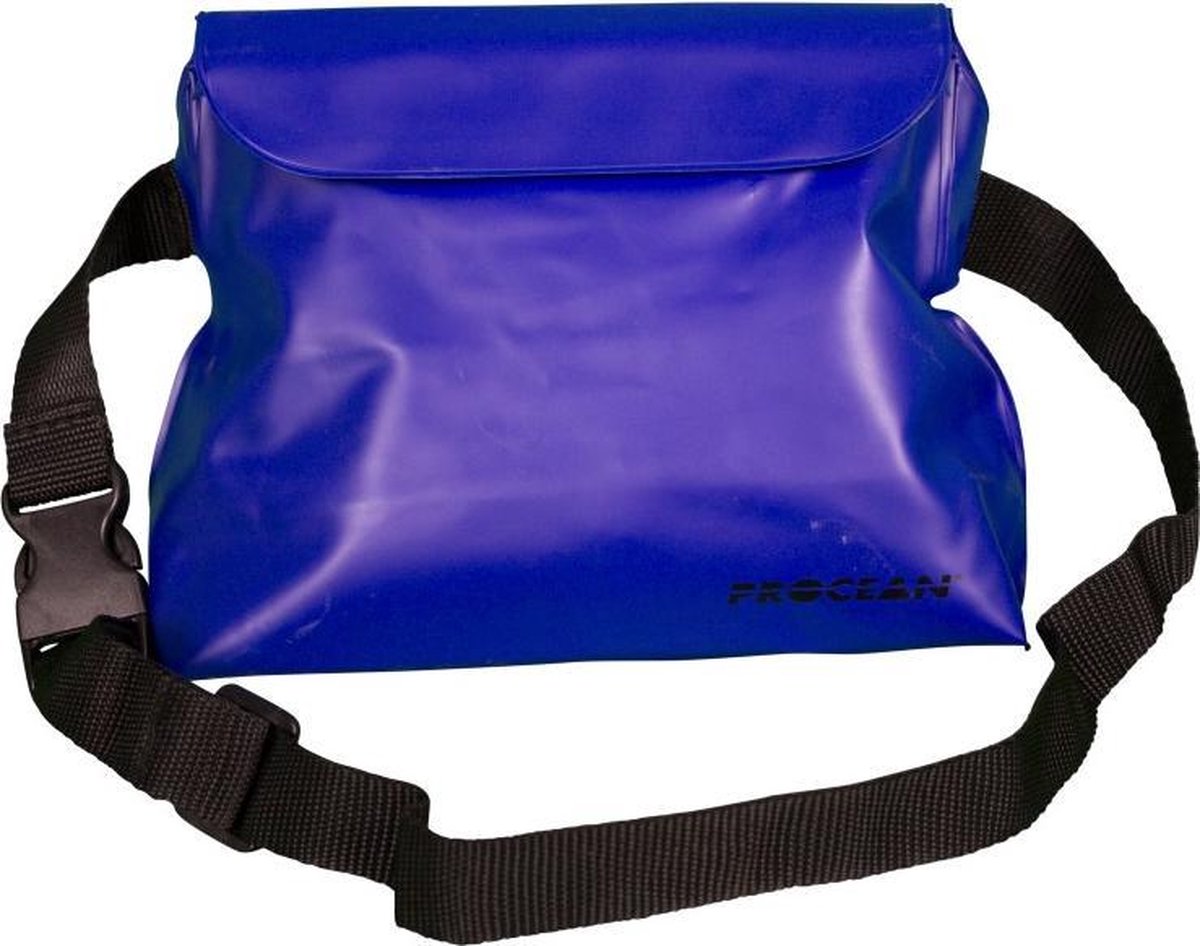 Droogtas heuptasje donkerblauw
