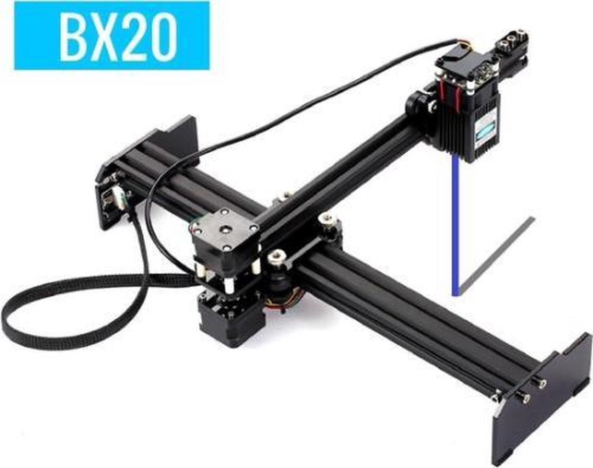 Dakta® DIY Laser Graveermachine BX20 | Laser Printer / Cutter / Snij| 20W | Blauwe Laser Machine