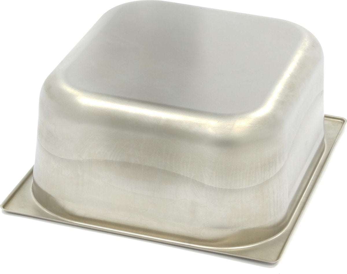 Gastronorm Bak 2/3GN - 150mm - 325x354mm - RVS - Glad - Ovenbestendig - Horeca GN Bak - Maxima