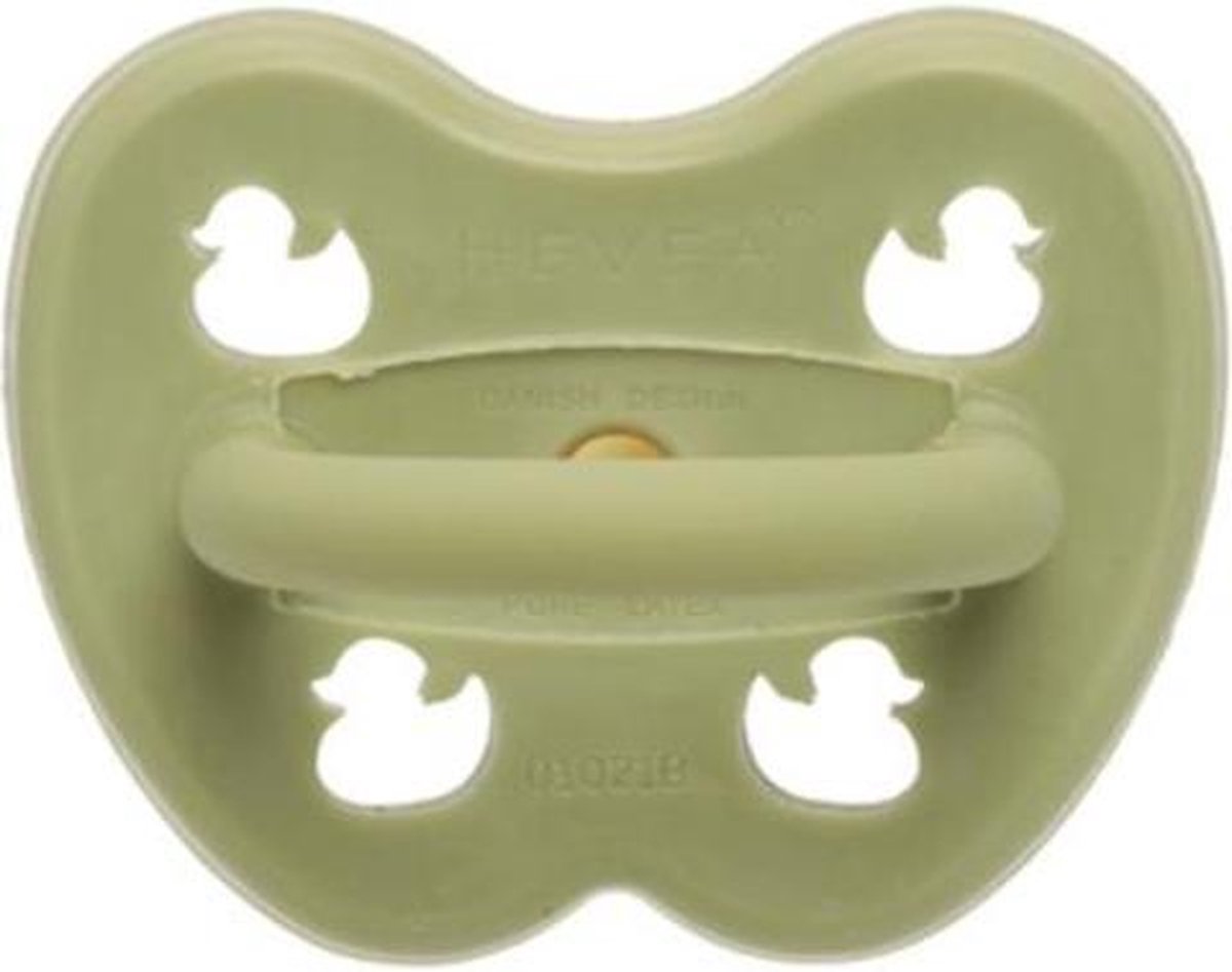 HEVEA | Speen Orthodontisch | Hunter Green | 3-36 maanden | Natuurrubber