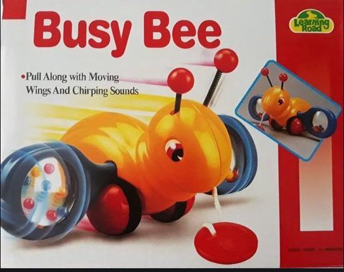 Busy bee - Kinderen - trek en go - Kinderen - Speelgoed - Binnen - Buiten - Bijen - Simpel - Nieuwste Collectie