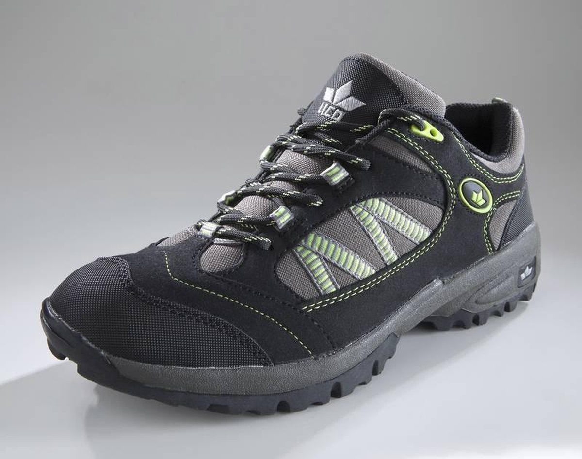 Lico Wandelschoen zwart/grijs/groen maat 40
