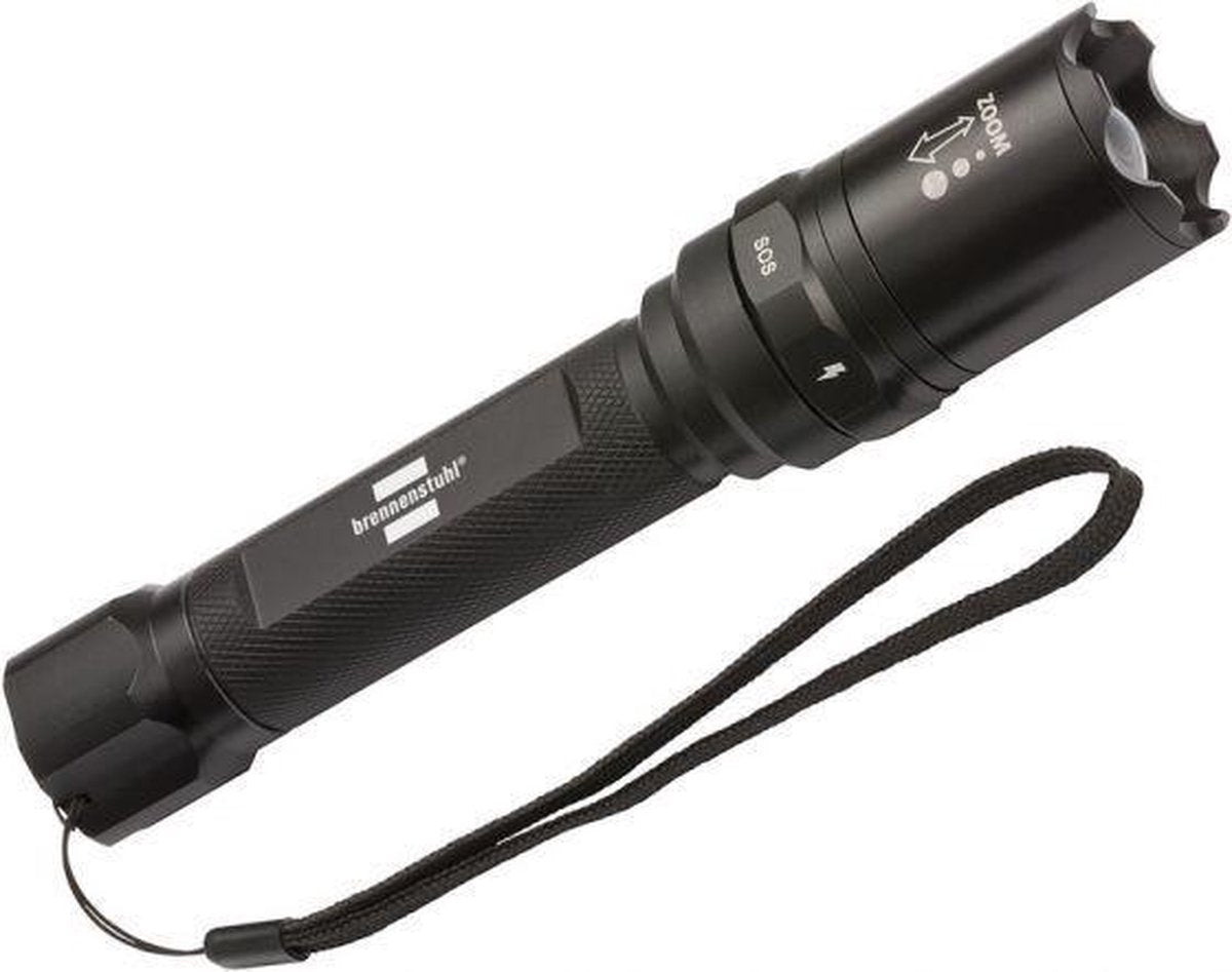 Brennenstuhl 1178600201 zaklantaarn Zaklamp Zwart LED