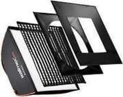 walimex pro Softbox PLUS Orange Line 40x40