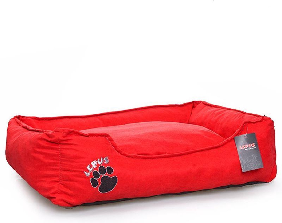 Lepus Hondenmand Soft Rood