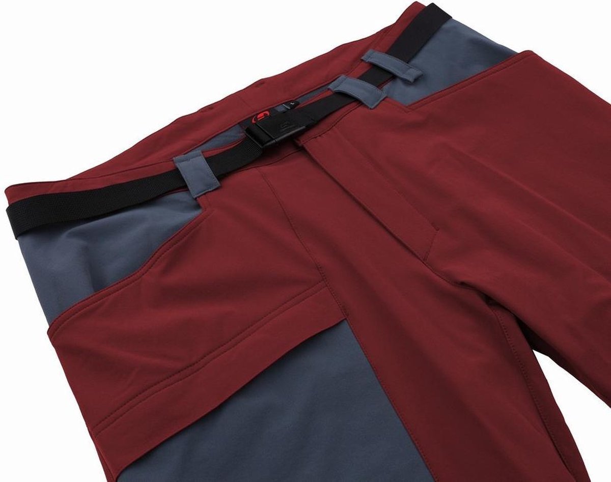 Hannah Wandelbroek Varden Polyamide Bordeaux/grijs Maat S