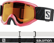 Salomon Juke Access Sneeuwbril - Oogbescherming & Diepteperceptie - Perfect Fit - Pink/Tonic Orange