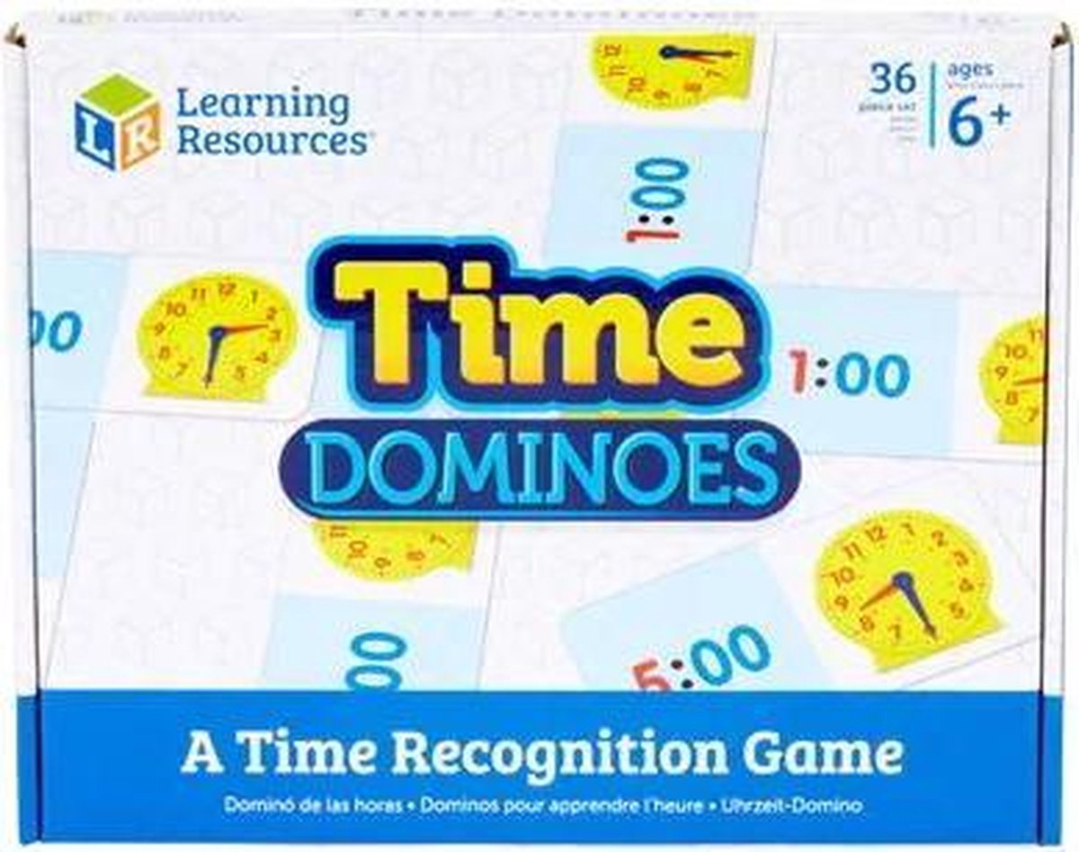Time dominoes / tijd domino