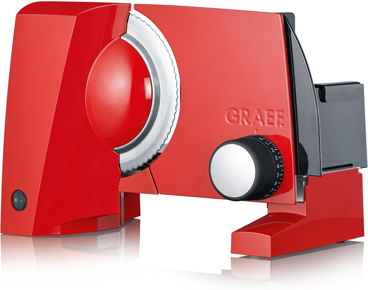Snijmachine Graef Sliced Kitchen S10003 Rood