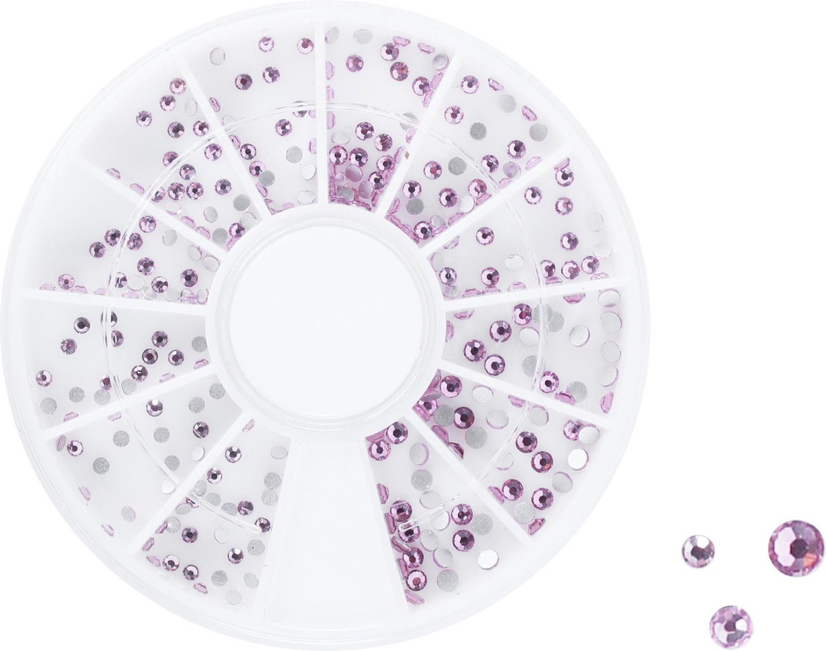 Emmi-nail Display Strass Rose