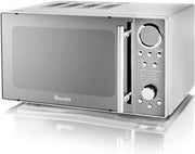 Swan SM3080N Magnetron - 20L - 800W - Chroom Zilver