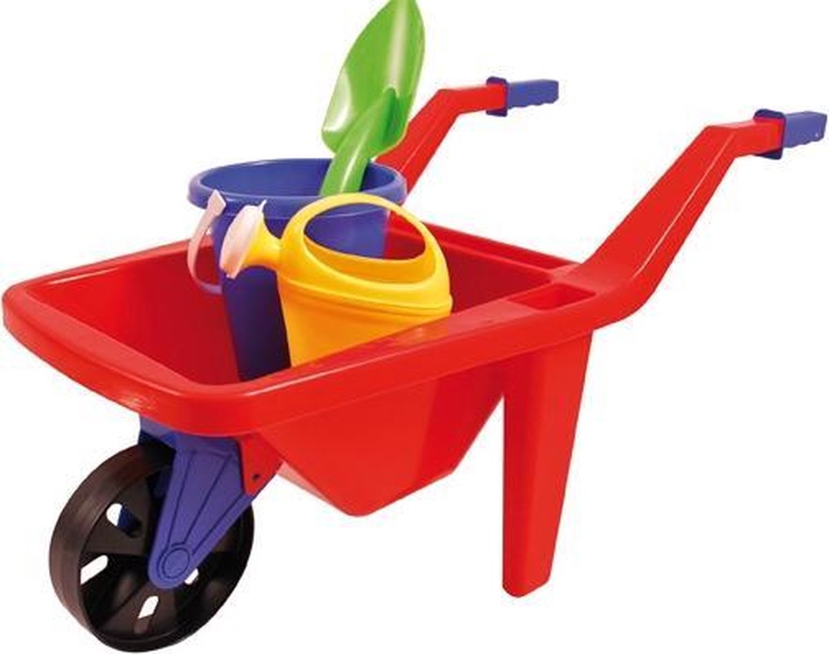 Wheelbarrow with sand toys (13875)