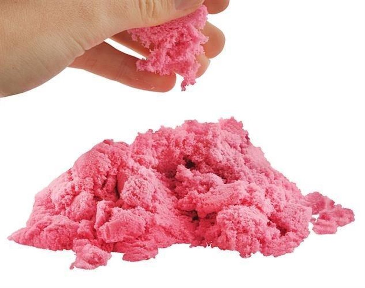 Speelzand 1KG – Bewegend Modelleer zand – Roze