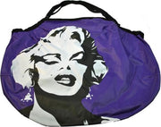 Shopper rond Marilyn paars