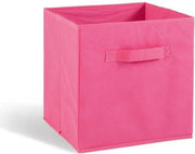 COMPO Opberglade - Stof - 27x27x28 cm - Roze