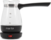 MARTA MT-2140 Elektrisch Turkse koffiezetapparaat|600W|0.5L|black pearl