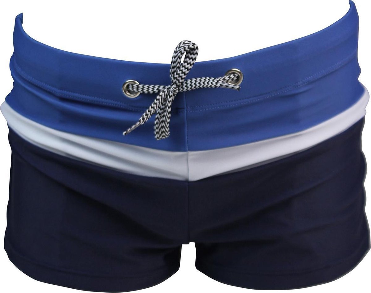 Lentiggini zwemshort jongens - blauw - 14C-35725 - maat 116