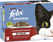 Felix Original Countryside Selectie in Gelei - Kattenvoer - 48 x 85g