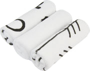Kushies - Billendoekjes - Wasbare Billendoekjes - Washandjes - 3 pack - Dubbellaags