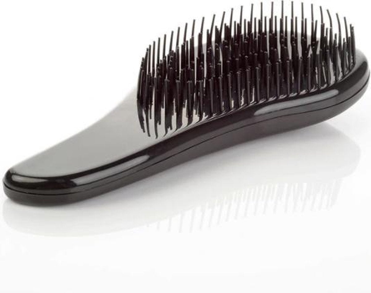 FSW-Products - Luxe Haarkam - Antiklit - Kam - Haarborstel - Anti-klit - Meeneem baar Formaat -  15cm - Haar accessoires - Zwart - Tangle Teezer
