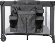 Organizer logeerbed/box LEVI zwart